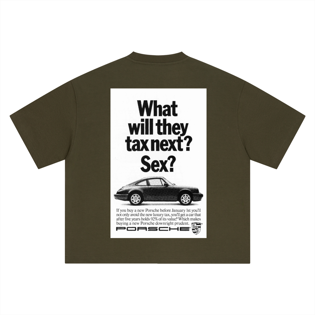 Funny vintage car ad shirt