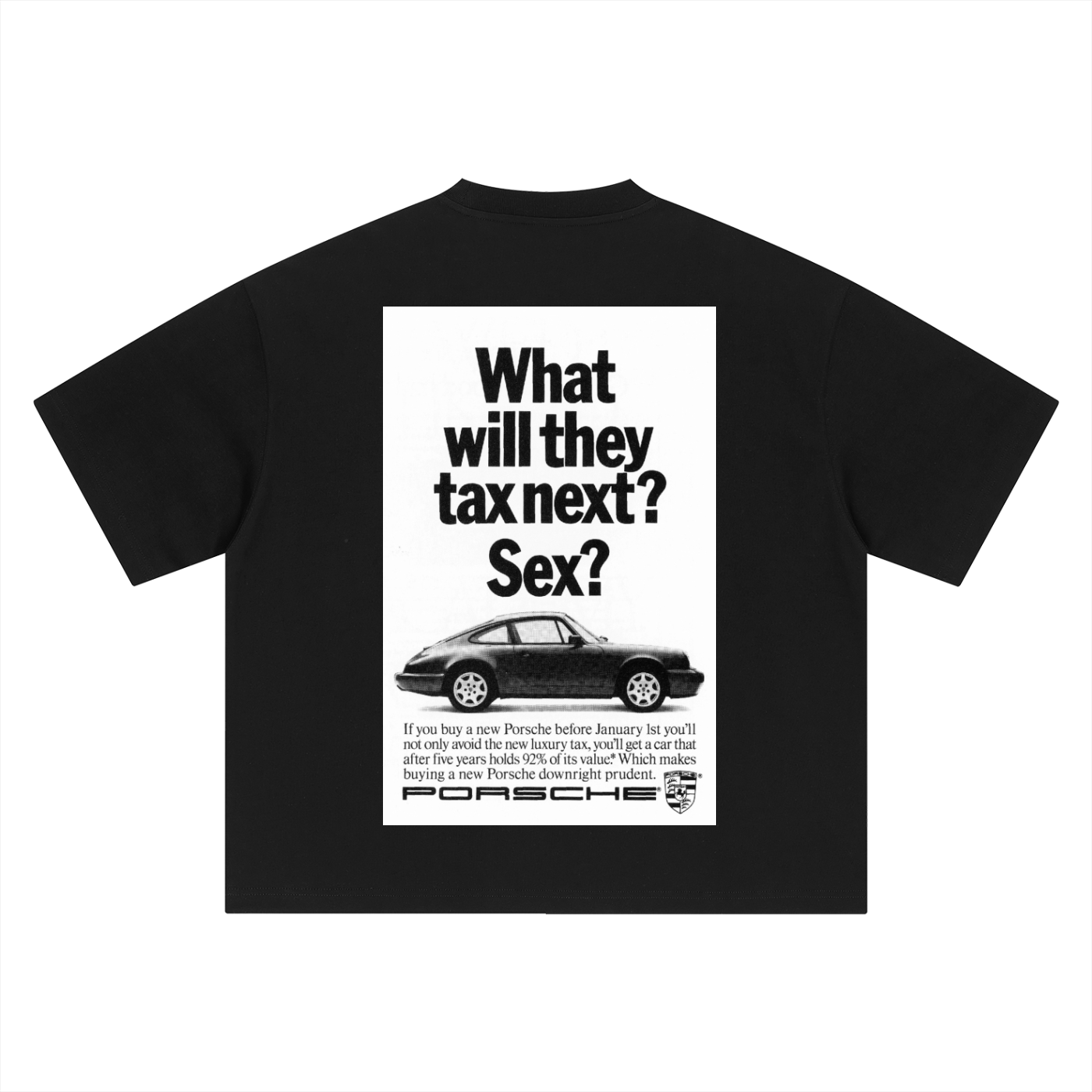 Funny vintage car ad shirt