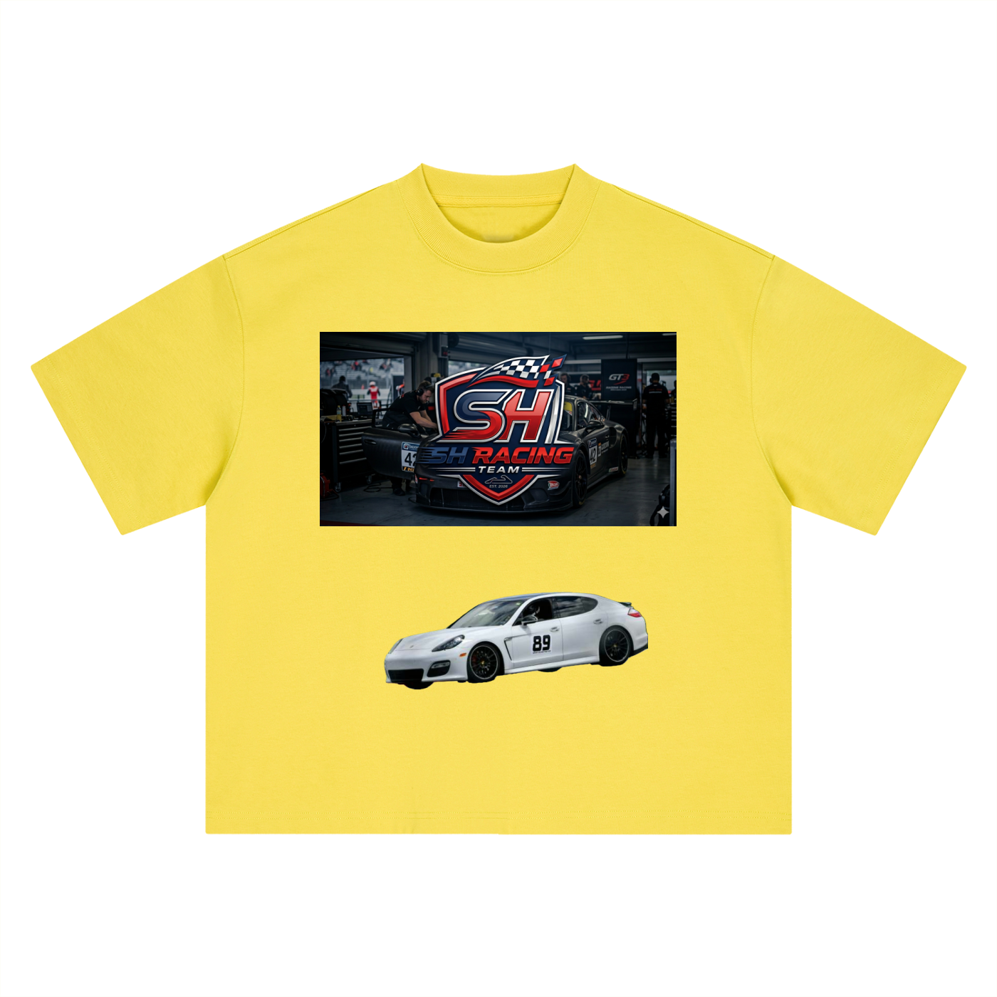 Funny vintage car ad shirt