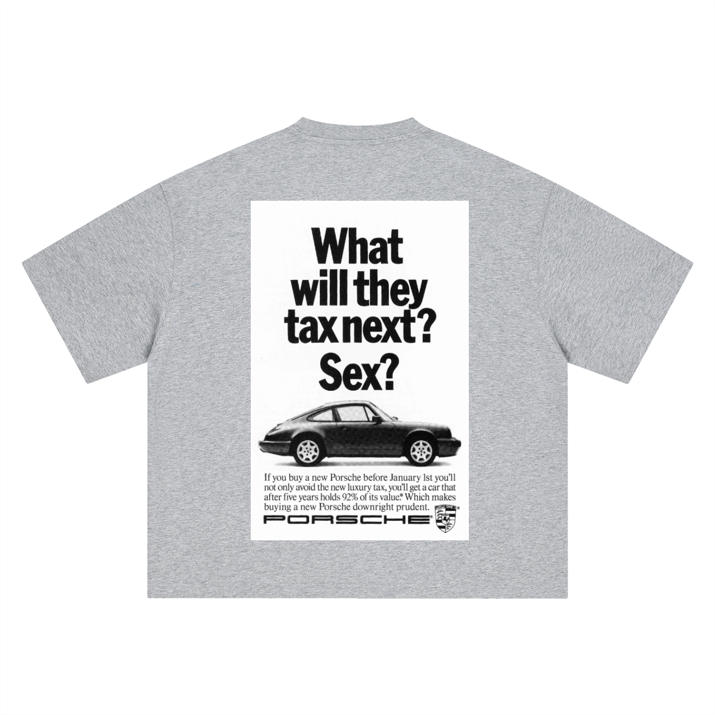 Funny vintage car ad shirt