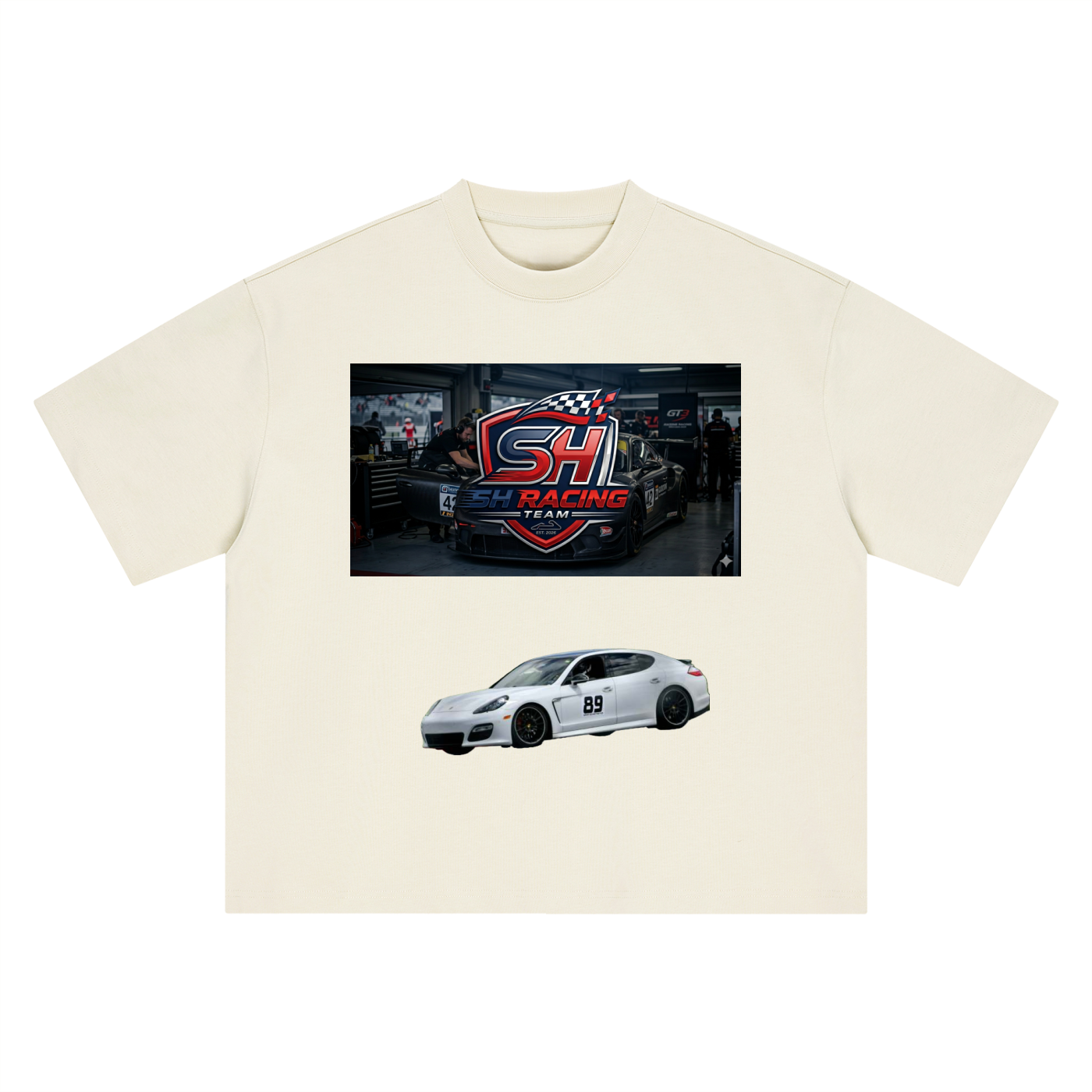 Funny vintage car ad shirt