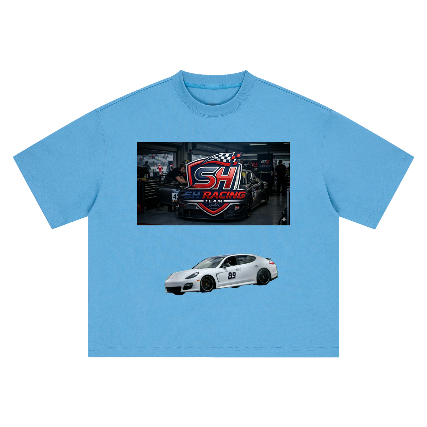 Funny vintage car ad shirt