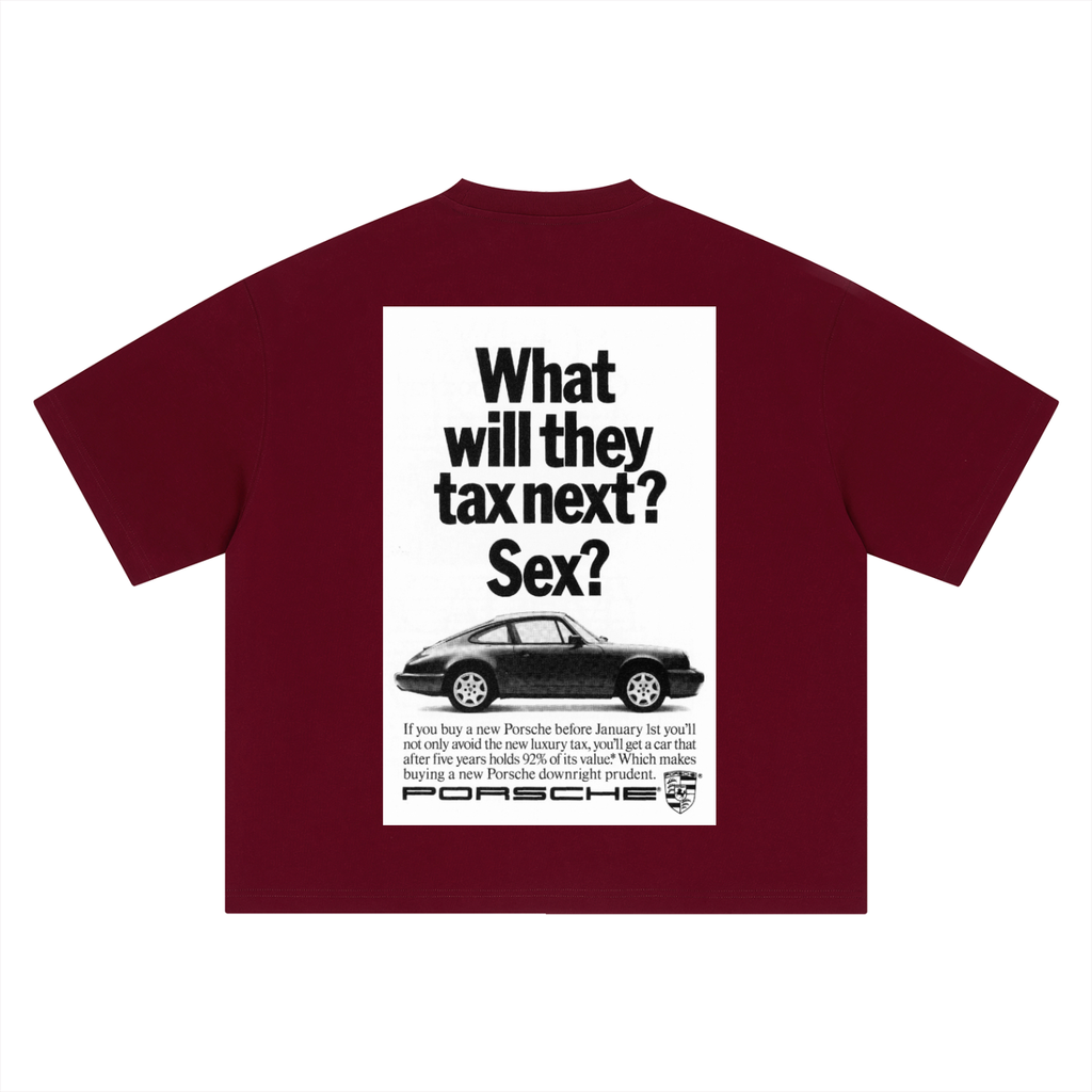 Funny vintage car ad shirt