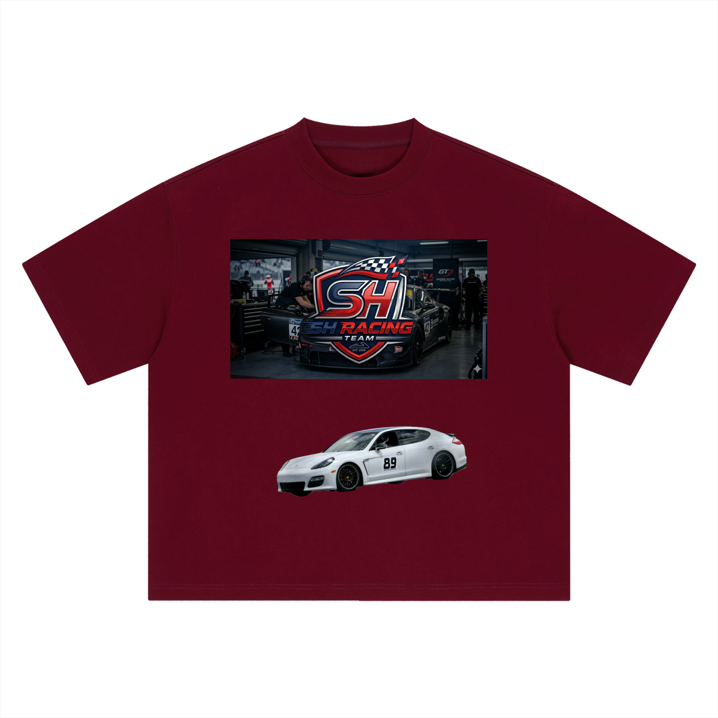 Funny vintage car ad shirt