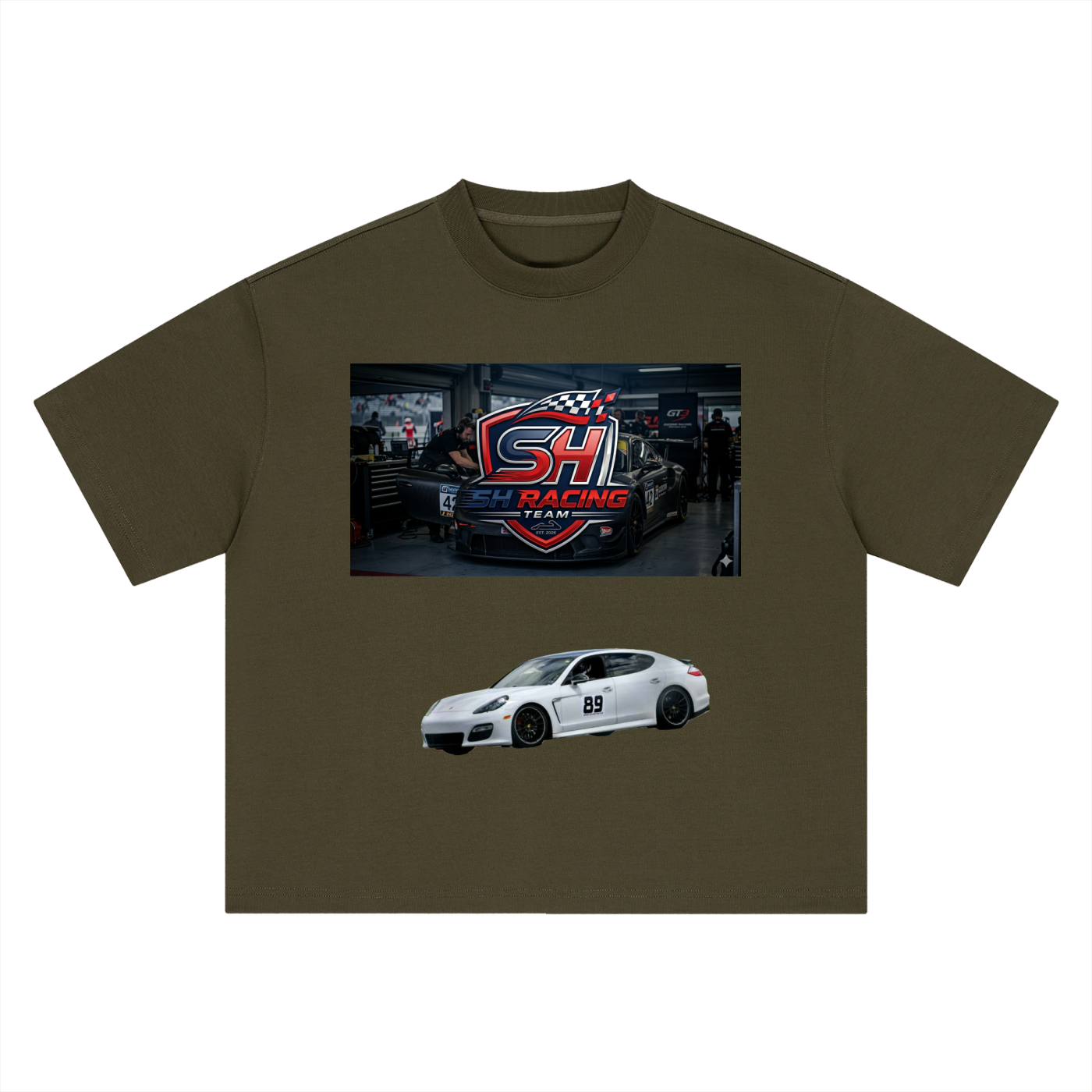 Funny vintage car ad shirt